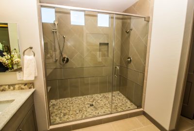 Tile and Stone Shower Walls